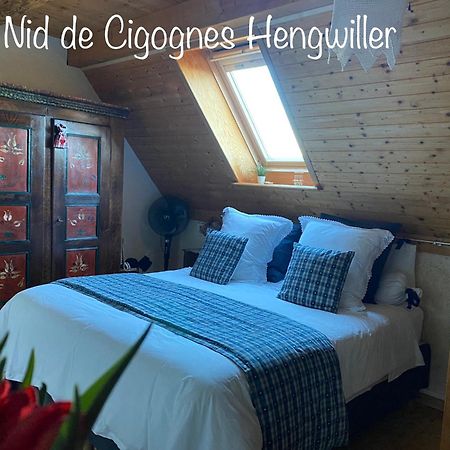Hotel Le Nid De Cigognes Hengwiller Exterior foto